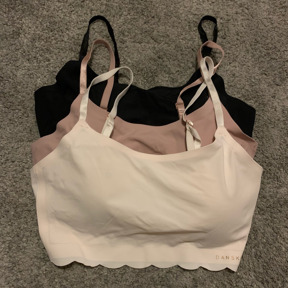 Danskin Laser - Cut Lounge seamless bras (3-Set)